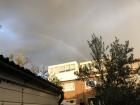 The rainbow I saw the other morning