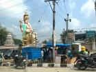 A Ganesh temple, seen when exploring with friends