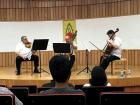 Musicians playing traditional European music