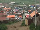 Around 250,000 people live in Ulaanbaatar's Ger District, where people burn coal in small stoves for warmth