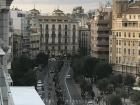 A Main Street in Granada where parades take place during Easter