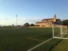 The field I play soccer at on Thursdays