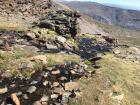 This a stream formed by the melted snow from the peaks of the mountains that provide water for the snow-covered star plants 