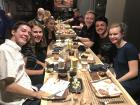 A birthday dinner with some friends around 10pm which is a normal eating time in Granada