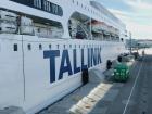 This is the boat that took us and about 1,000 other people from Stockholm, Sweden to Tallinn, Estonia. 