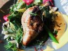 Roasted chicken breast from Pegasus Restaurant 