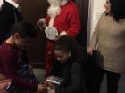 It's Santa, so "Claus" the door and get ready for New Year's presents!
