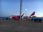 Pretty in pink? I'd never flown in a pink plane before! Here we are after landing in Georgia
