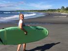 I've always wanted to try surfing, and I was really excited to have the chance to do in Taiwan