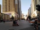 A street view of Shenyang on my way to the gym as I watch out for a car/bike turning the corner