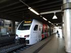 This S-Bahn is going to the central station of Karlsruhe