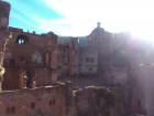 Heidelberg Castle was first built in the early 1200s, but has been destroyed and rebuilt several times and has remained in ruins ever since the late 18th century