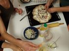 Making the Flammkuchen was almost as fun as eating it!