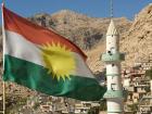 The flag of Kurdistan (Photo from telegraph.co.uk)