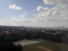 It is common to see clouds in the sky in Bengaluru.