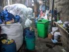 This is where they sort all the garbage -- it is dirty work!