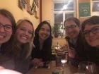 Celebrating my birthday with the teaching assistants!