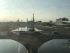 A view of the Elbe River from the S-Bahn 