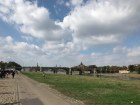 One of the many bridges that connects Dresden