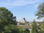 Looking across the Elbe toward Altstadt