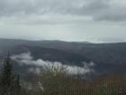 I loved seeing the clouds sitting below in the valley