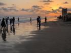 Some friends and I decided to watch the sunset at a place called Labadi Beach!