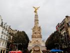 A fountain at Place d'Erlon in Reims