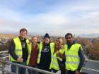 My friends and me on the A Le Coq Tour