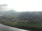 The village of Rathen from above