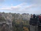 The famous Bastei rocks