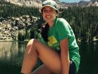 Sitting on a rock in Colorado, resting during a 28 mile hike! Nothing feels better than challenging yourself, and breathing the fresh clean mountain air.