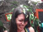 The best moment of my life-- when a red-eyed tree frog jumped on my head. 