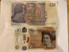 Like in the U.S., paper currency features political leaders but to me, British money looks prettier