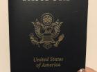 Even though U.S. passports (like this one) are blue, there are many different colors like red or green depending on what country issued the passport