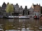 Another beautiful canal being used for tourism and travel in Amsterdam.
