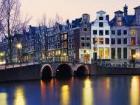 The canals make for a beautiful sight at night and the canals are a perfect part of the city.