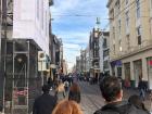 Nothing but blue skies and beautiful buildings in Amsterdam 