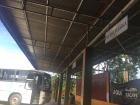 One of the public buses in Cahuita, which is a village on the Caribbean coast