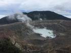 Poas (poh-ahs) Volcano's crater 