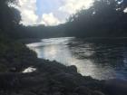 The clouds provided the perfect amount of shade for our rafting adventure