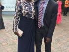 Me at a wedding with my eldest sister 
