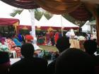 The bride presents the groom to her family for their final acceptance