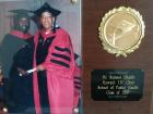 Dr. Okello's graduation from Havard University in Boston