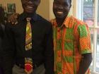 Dr. Okello and I at a meeting in the University of Virginia 