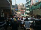 A busy street in Kampala