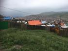 The ger districts near my school in Ulaanbaatar where migrants from the countryside live.