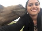 Believe it or not, I even got a camel kiss! 