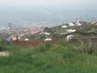 Gers overlooking Ulaanbaatar. 