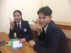 The same signs - like the peace sign - are popular in Mongolia!
