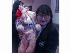 My student got this teddy bear as a gift!